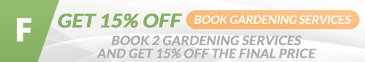  London offer gardening for 2 properties and get 15 off the total price